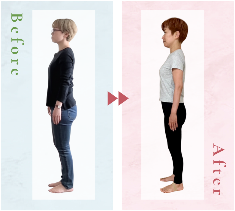 サヤカさんビフォーアフター